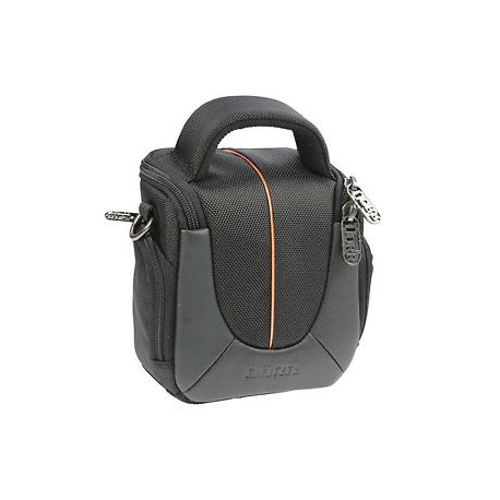 YUMA bolsa de câmera S preto / laranja