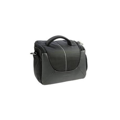 YUMA câmera saco de L preto / prata
