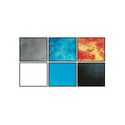 Pano estúdio fundos batik e Uni 2,70 x 7,00 m batik cinza