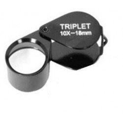 Jóias Magnifier Triplet 10x 18mm