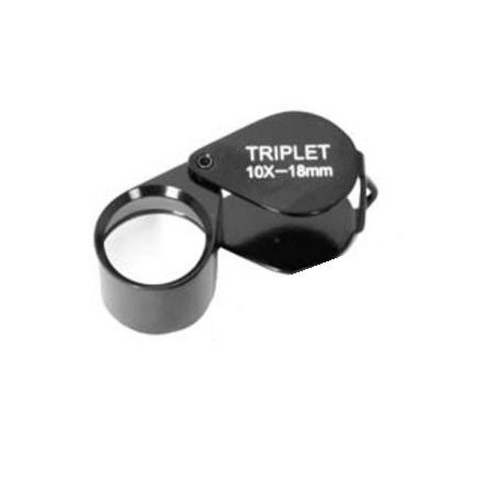 Jóias Magnifier Triplet 10x 18mm