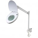 Byomic Mesa Magnifier com Clamb LED branco