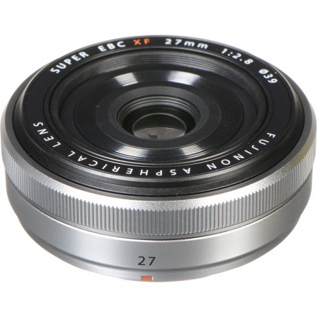 FUJINON Lens XF27mm F2.8 Silver