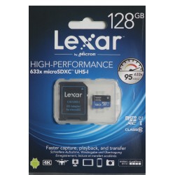 Lexar micro -SD SDXC 128 gb classe 10 633