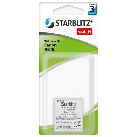Bateria NB-4L STARBLITZ