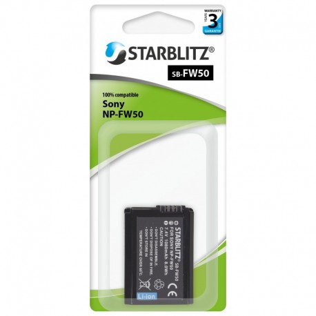 Bateria NP-FW 50 STARBLITZ