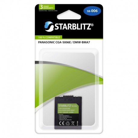 Bateria CGA S006-DMW BMA7 STARBLITZ