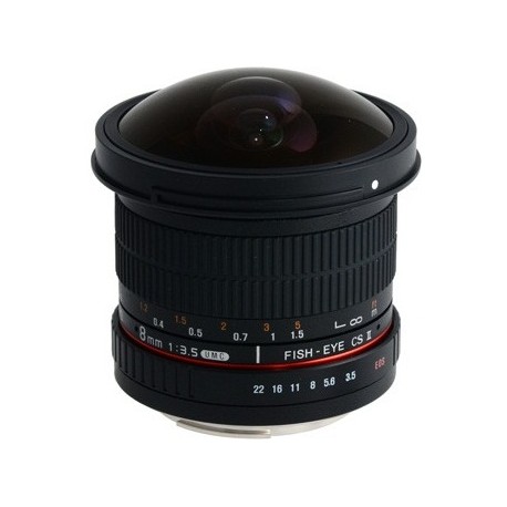Samyang 8mm F/3.5 UMC CS II Fisheye - Canon