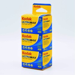 Kodak Ultramax 400 135/36 Pak 3