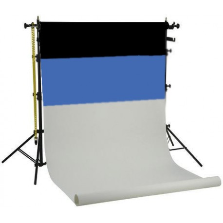 Sistema de fundo Falcon Eyes SPK-3 3 R-P / B / A 1,35x11 m