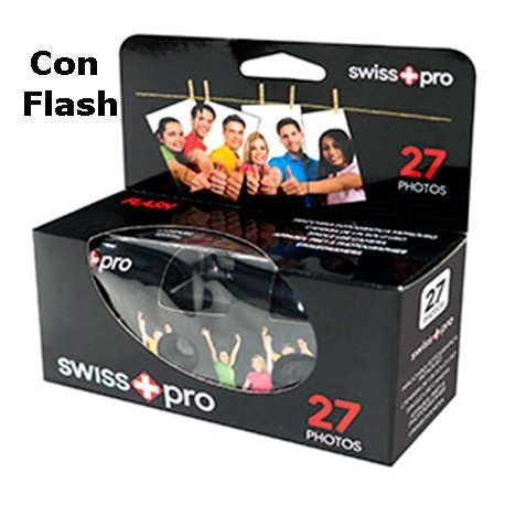 SSWISS+PRO 400 27 FOTOS C/FLASH DESCARTÁVEL